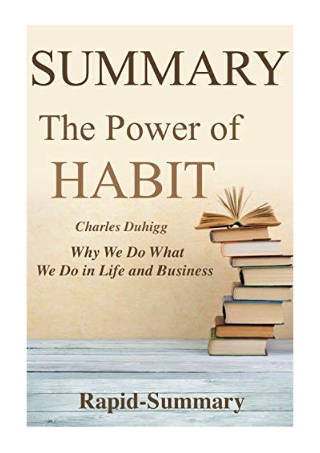Charles Duhigg Power Of Habit Pdf